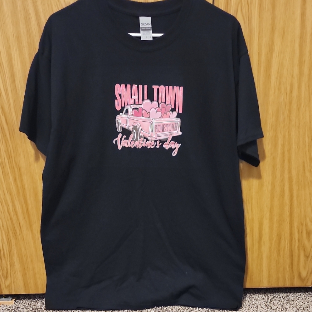 Black and Pink Valentine's Day Shirt